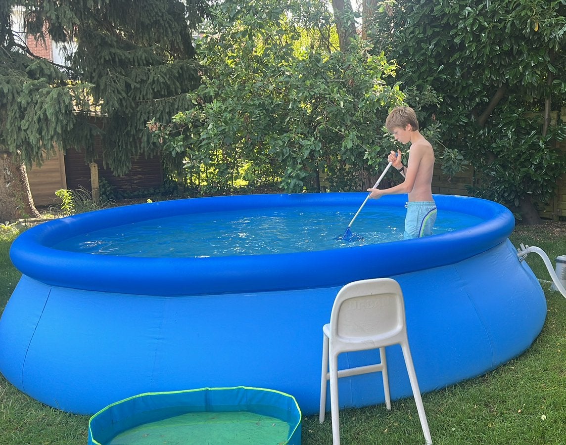 Intex zwembad Easy Set Ø396x84cm, Jardin & Terrasse, Piscines, Neuf, Piscine gonflable, Moins de 80 cm, 200 à 400 cm, 300 cm ou plus
