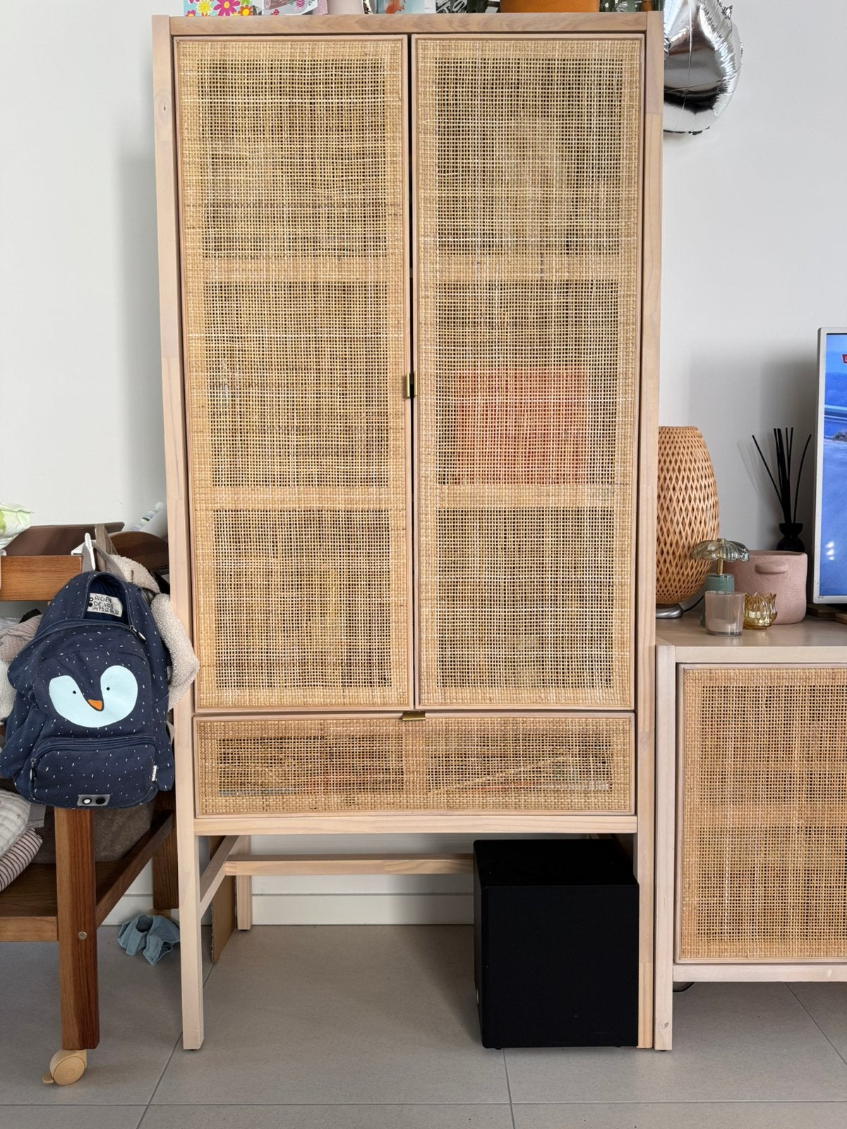 Tv meubel + bijhorende kast., Ophalen, Zo goed als nieuw