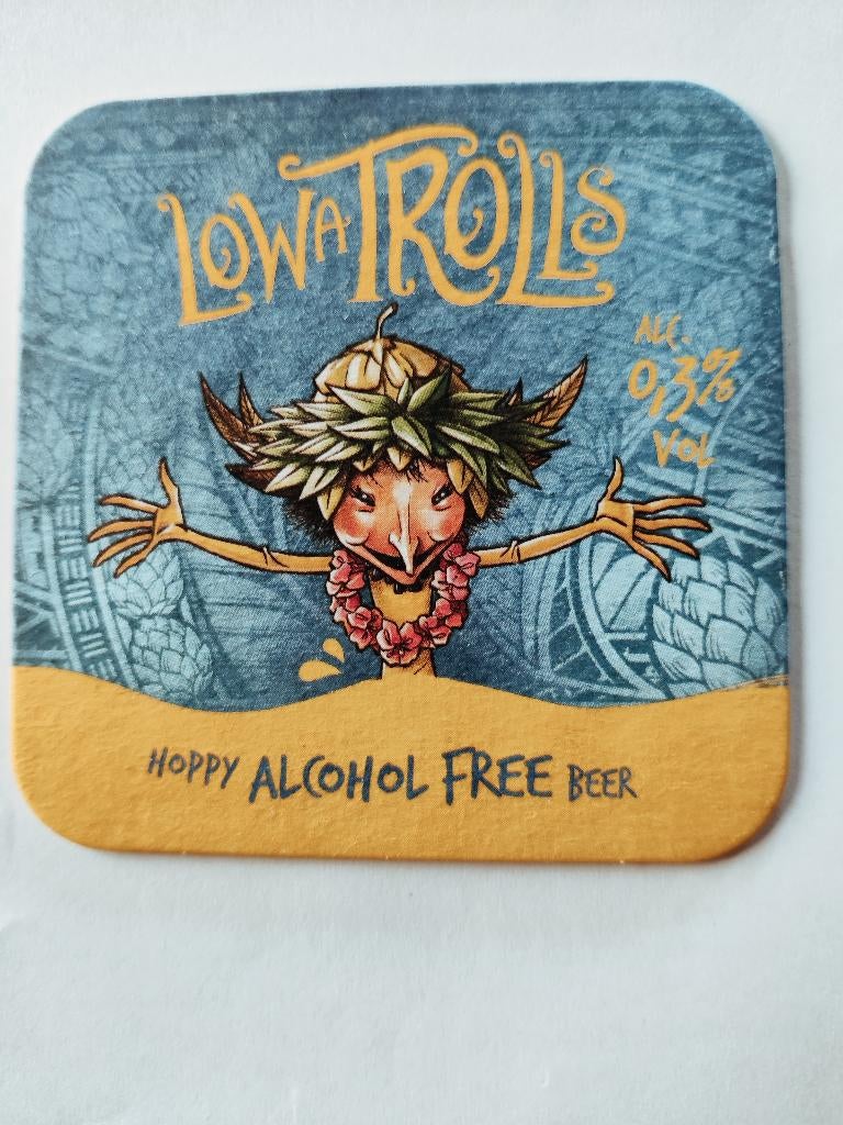 Bierviltje Cuvée des trolls R/V, Verzamelen, Ophalen of Verzenden, Nieuw, Viltje(s), Overige merken