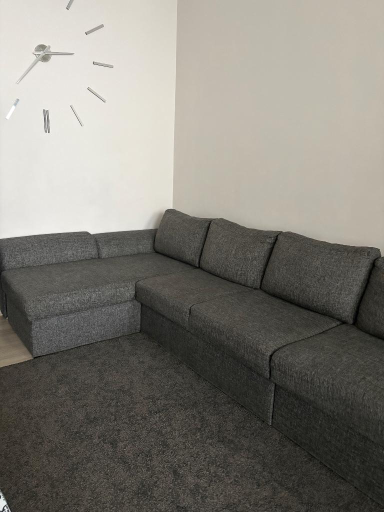 Canapé convertible 350x150x90, 150 cm ou plus, Quatre personnes ou plus, Comme neuf, Banc d'angle