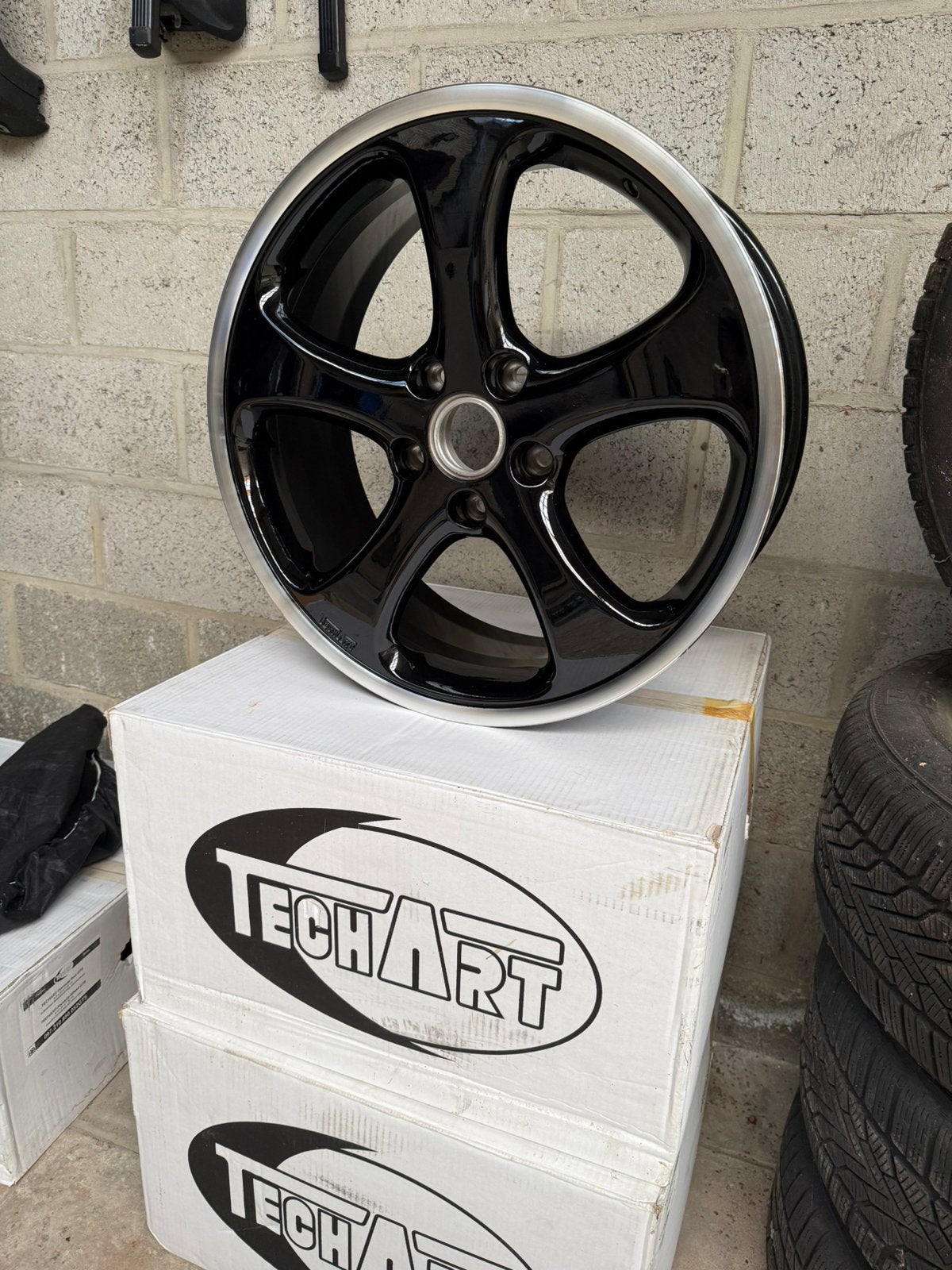Jantes 20p Techart Formula Porsche 997 !!, Enlèvement, Comme neuf