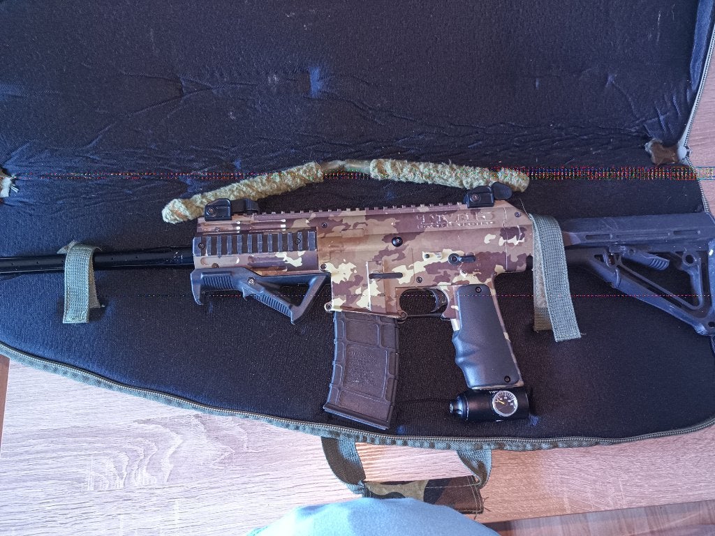 Paintball set, Ophalen, Gebruikt