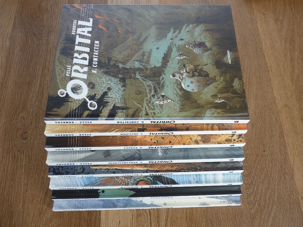 Orbital 1-8  Beperkte oplage (Pellé S, Runberg S), Série complète ou Série, Enlèvement ou Envoi, Comme neuf, Europe