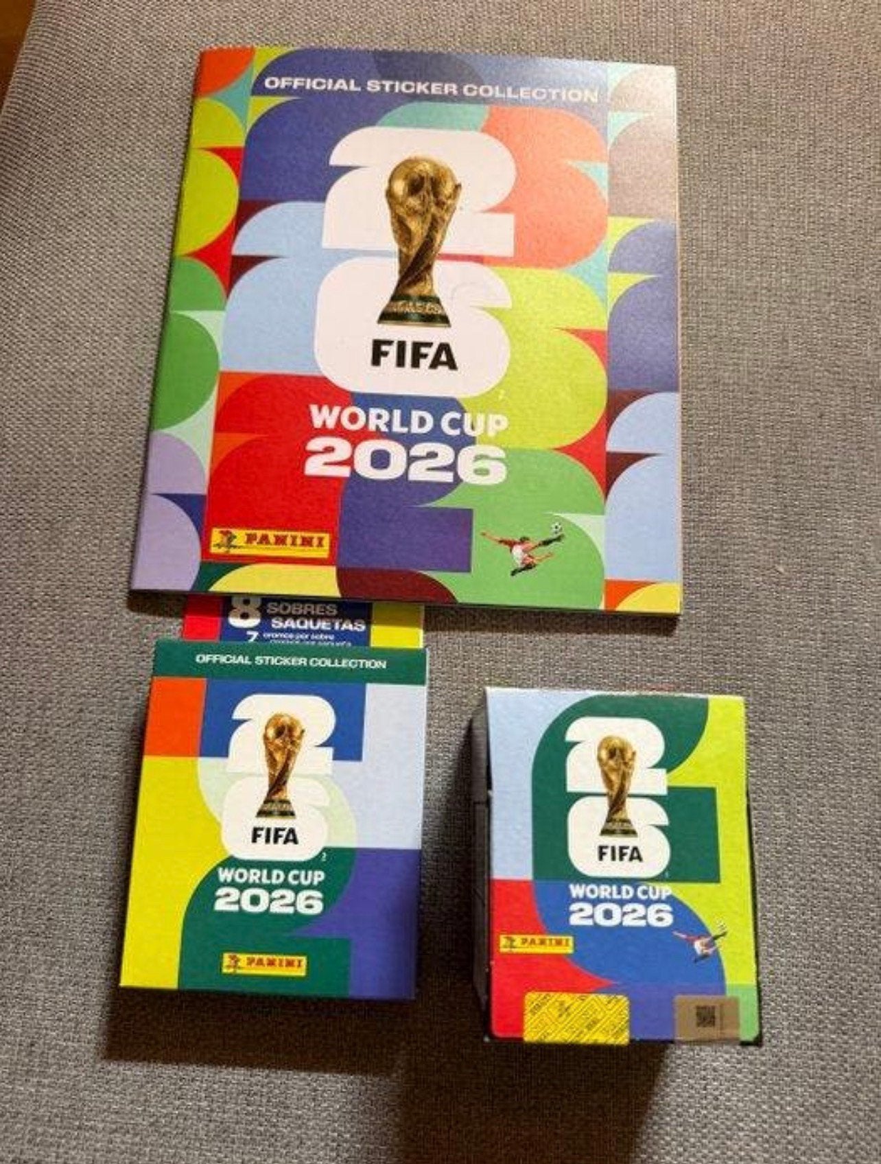 Panini stickers, Ophalen, Nieuw