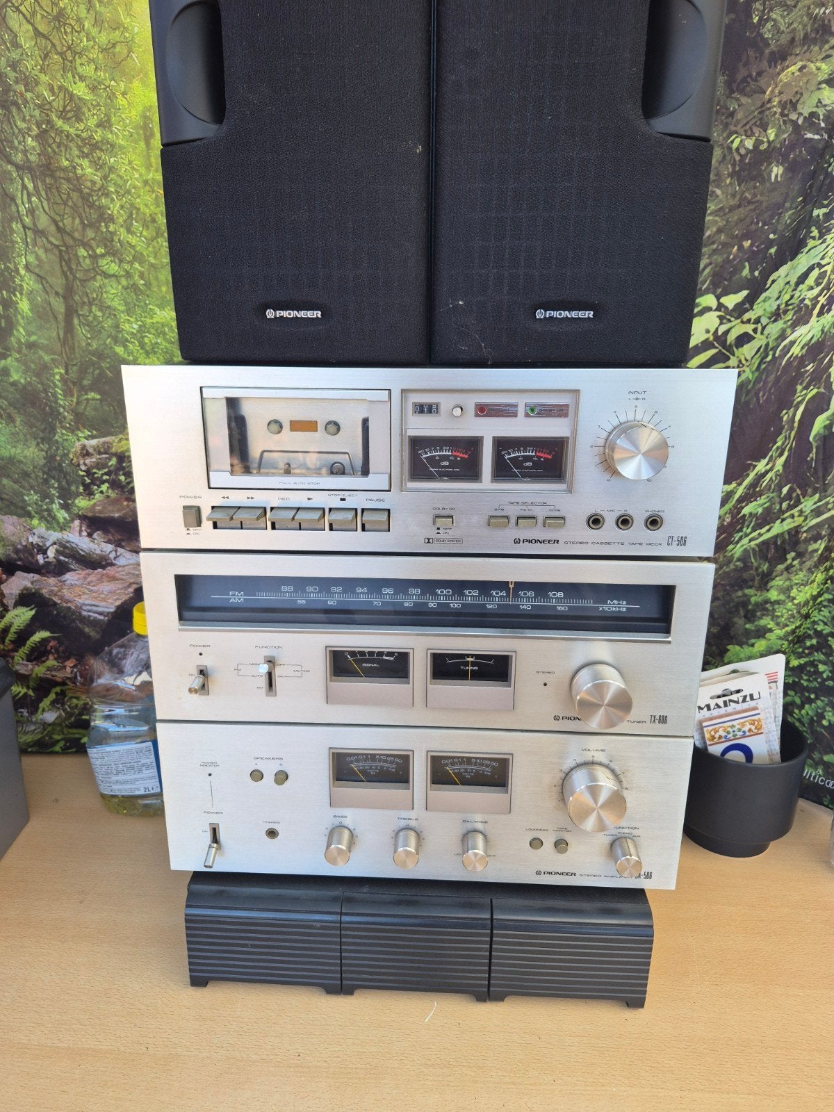 Silver set, Ophalen, Cassettedeck, Pioneer