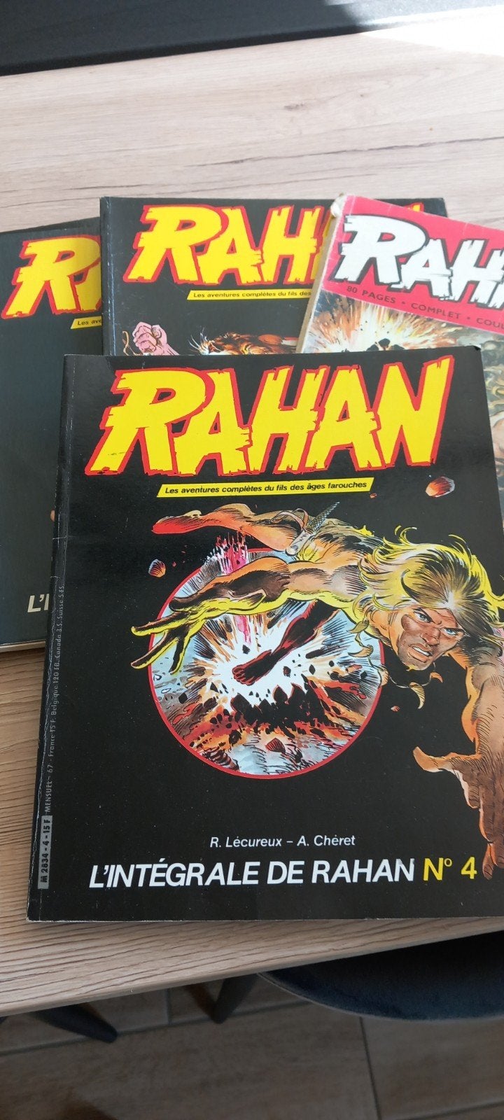 bd rahan, Boeken, Ophalen
