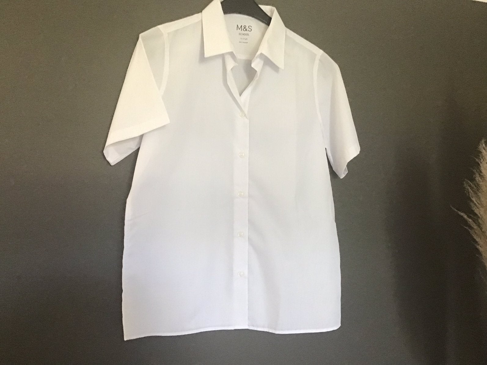 Hemd blouse marks&specenr 13/14 jaar, Kinderen en Baby's, Kinderkleding | Maat 146, Ophalen of Verzenden, Zo goed als nieuw
