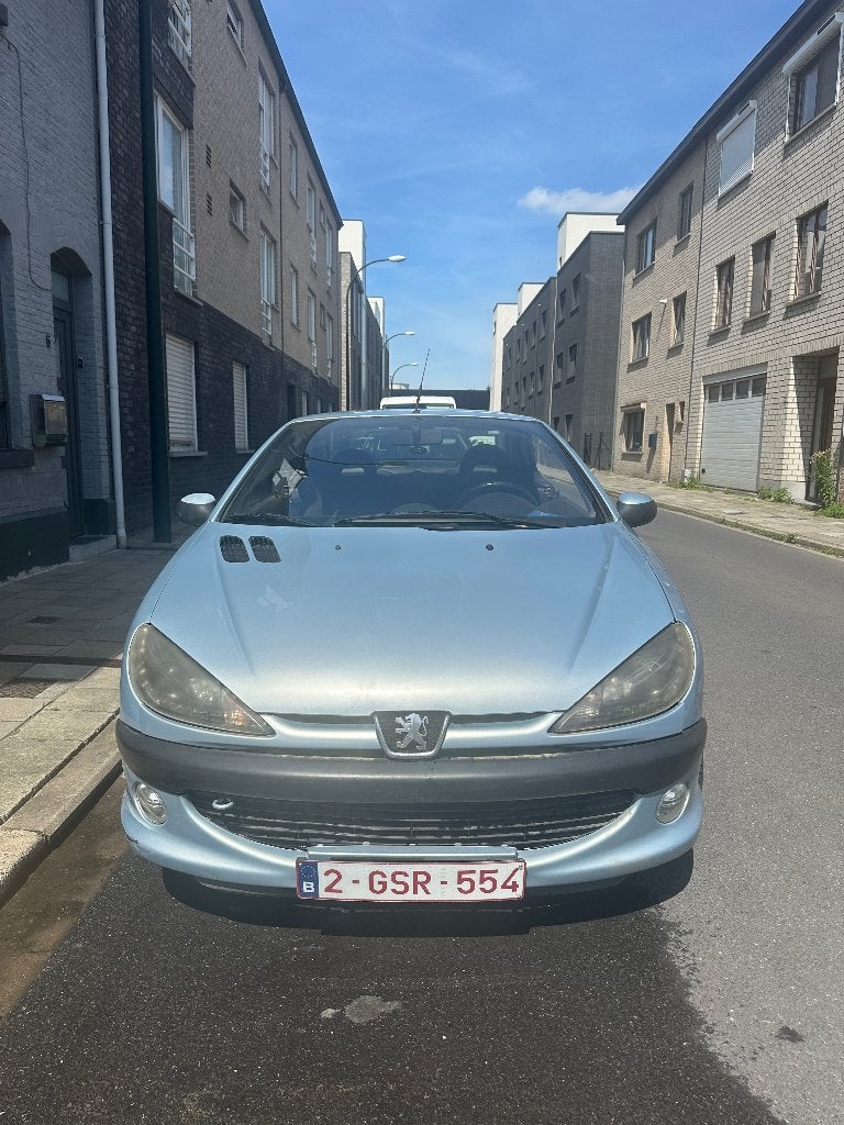 Peugeot 206cc à vendre, Autos, Peugeot, 1140 kg, Achat, Cabriolet, Boîte manuelle