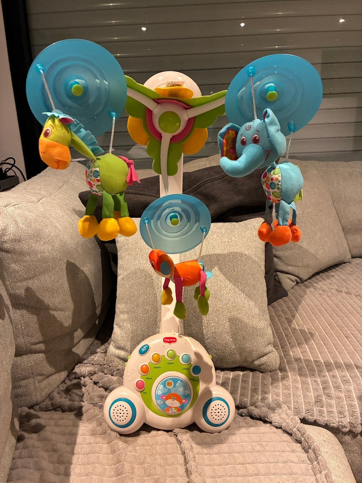 Muziekmobiel/muziekbox Tiny Love, Kinderen en Baby's, Ophalen, Gebruikt, Mobiel, Met licht