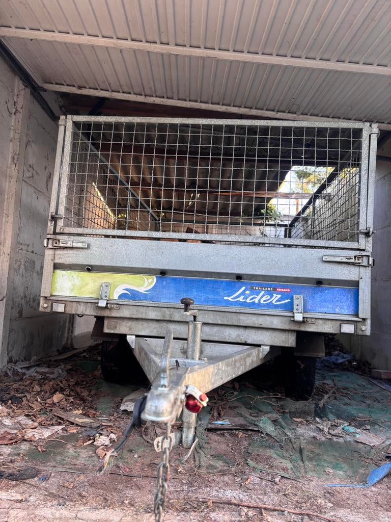 Remorque double essieux, Autos : Divers, Remorques, Enlèvement, Comme neuf