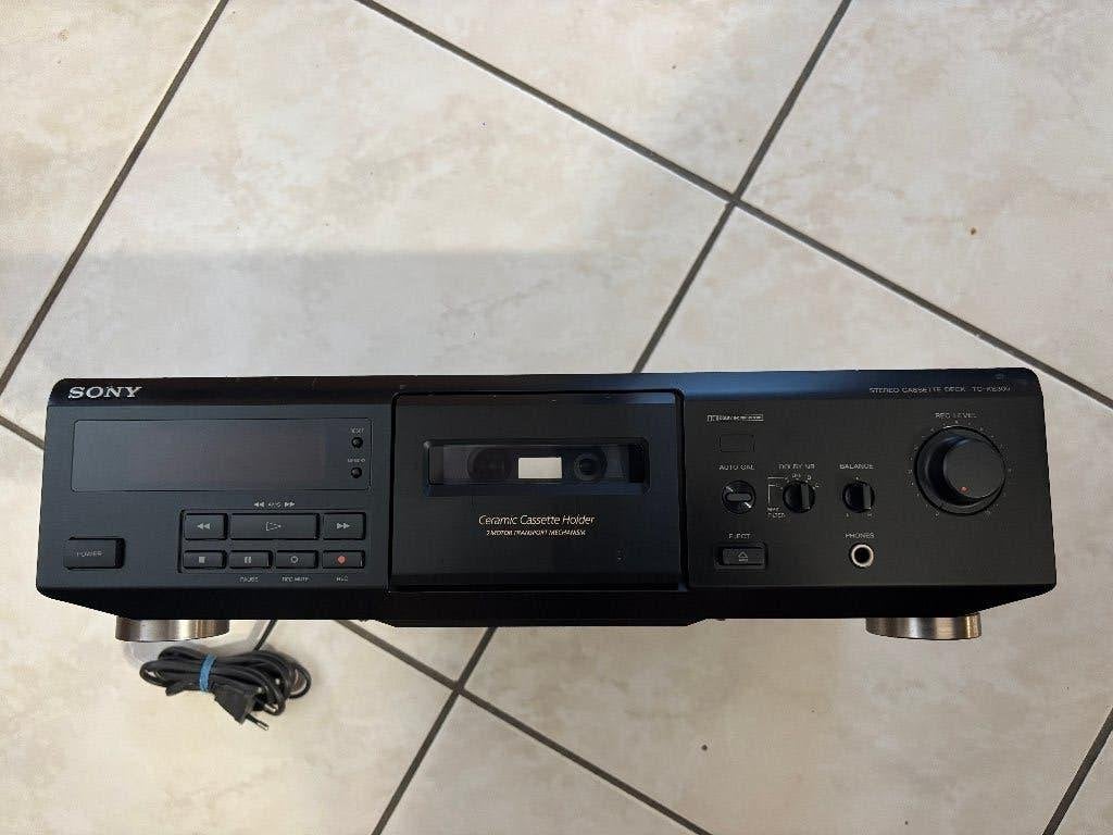 deck cassette SONY, Enlèvement ou Envoi, Simple, Sony, Commandes tactiles