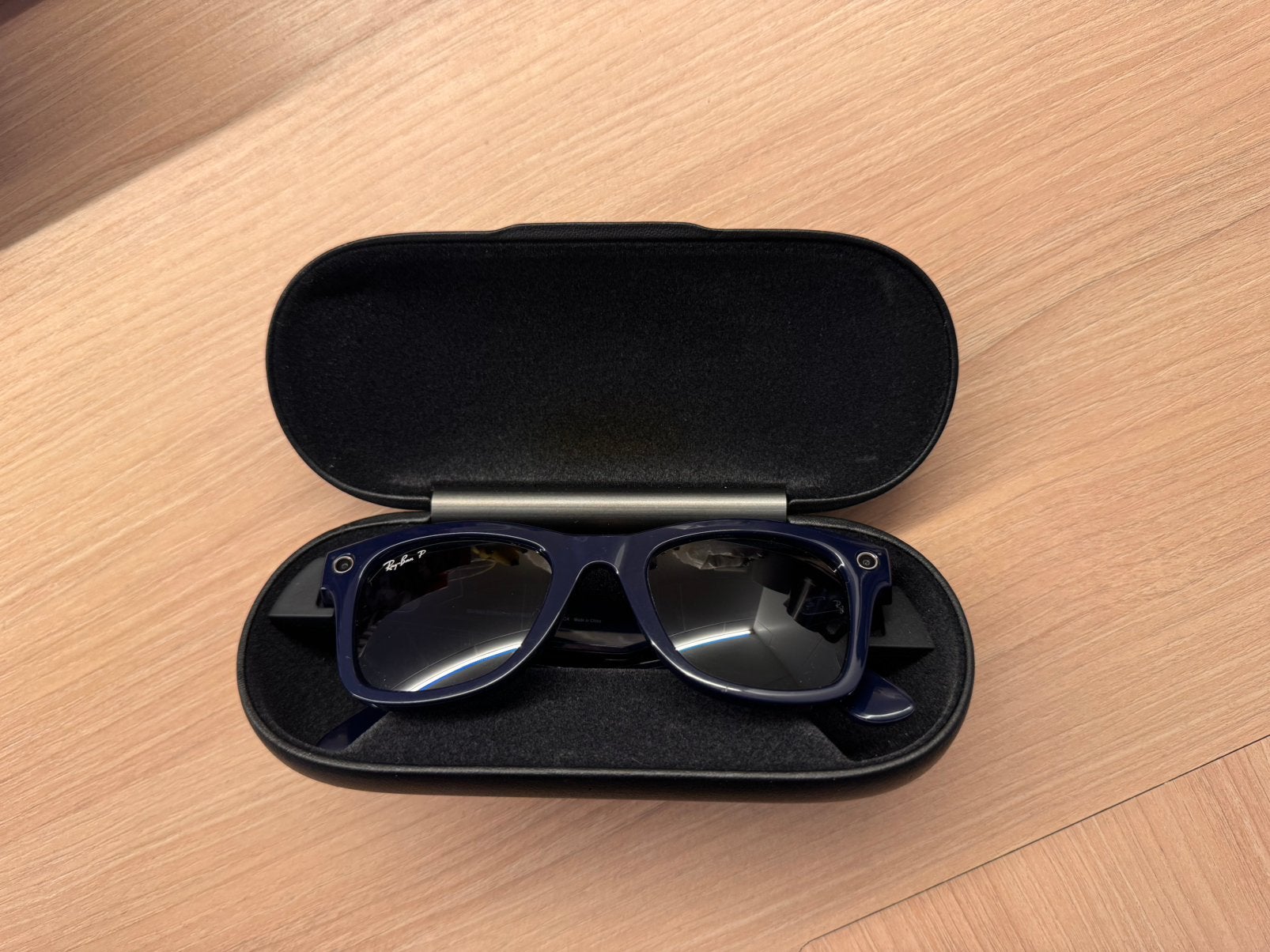Ray-Ban meta Bleue, Enlèvement ou Envoi, Comme neuf