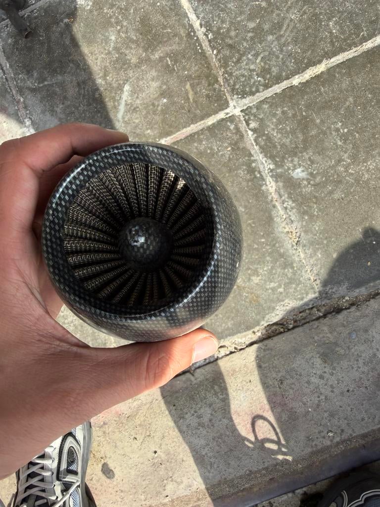 Universele brommer kelk carbon look, Fietsen en Brommers, Ophalen of Verzenden, Nieuw, Carburateur