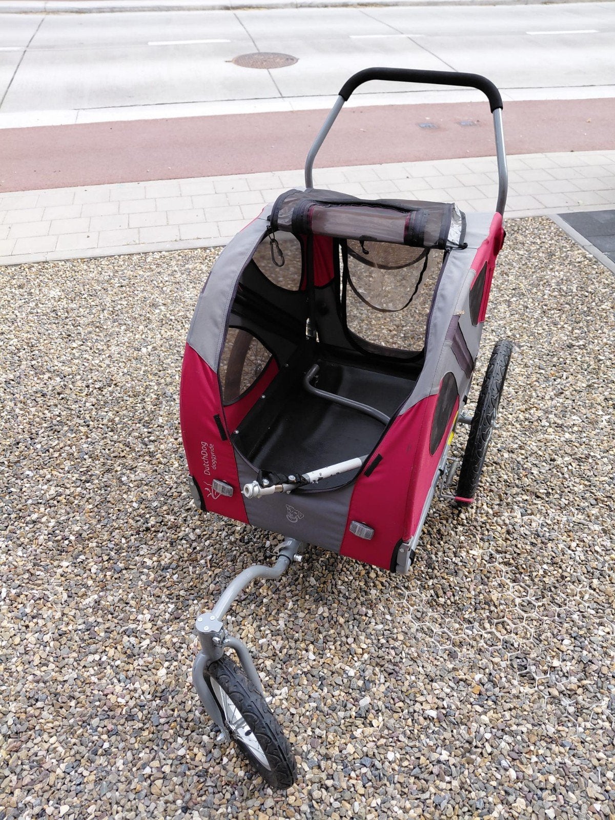 Doggyride met extra accessoire jogger/strollerset, Doggyride, Enlèvement