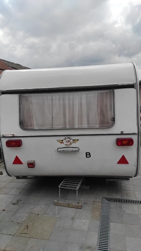 Caravan De Reu Isba 1966,  325kg, Caravanes & Camping, Caravanes, Particulier, Enlèvement