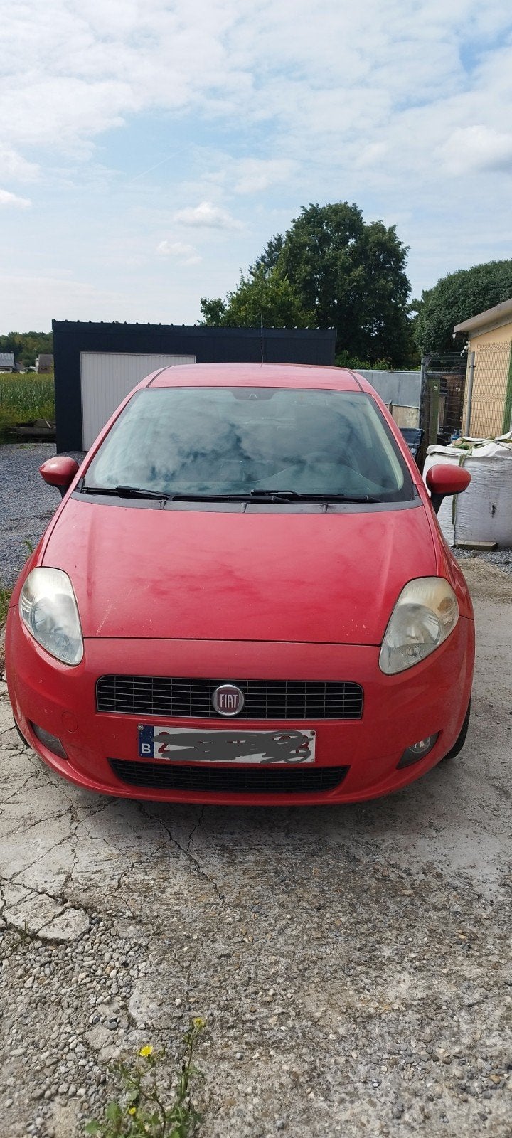fiat punto 1.3 bwj2008, Rouge, Achat, Boîte manuelle, Particulier