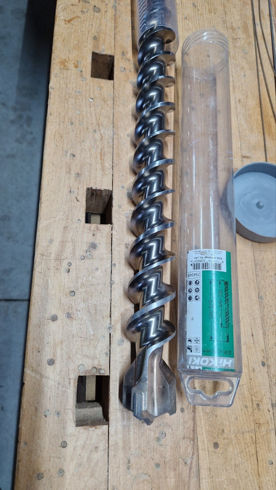 Hikoki SDS MAX boor diameter 45mm, Doe-het-zelf en Bouw, Ophalen of Verzenden