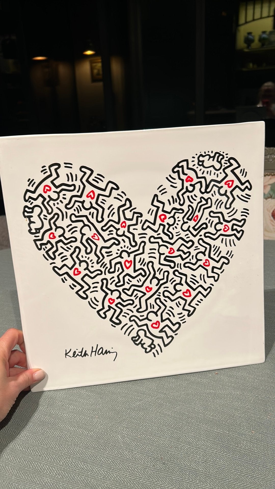 Decoratief keramisch bord Heart Gallery Creativando, Antiek en Kunst, Ophalen