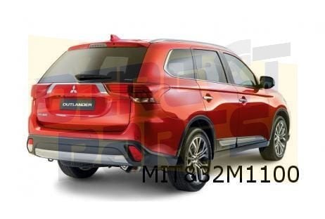 Mitsubishi Outlander achterklep (power tilt / camera) (7/15-, Neuf, Arrière, -, Haillon arrière
