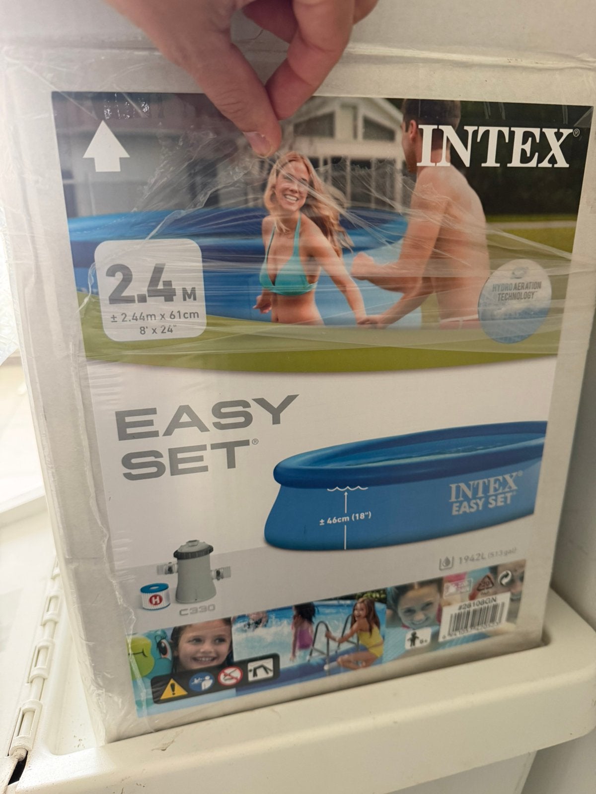 Zwembad Intex, Ophalen, Minder dan 80 cm, Nieuw, Opzetzwembad