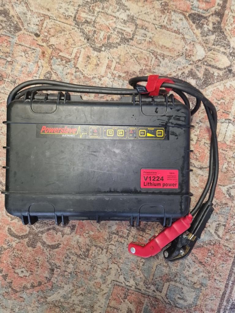 Powerslave booster serie v1224 lithium, Ophalen