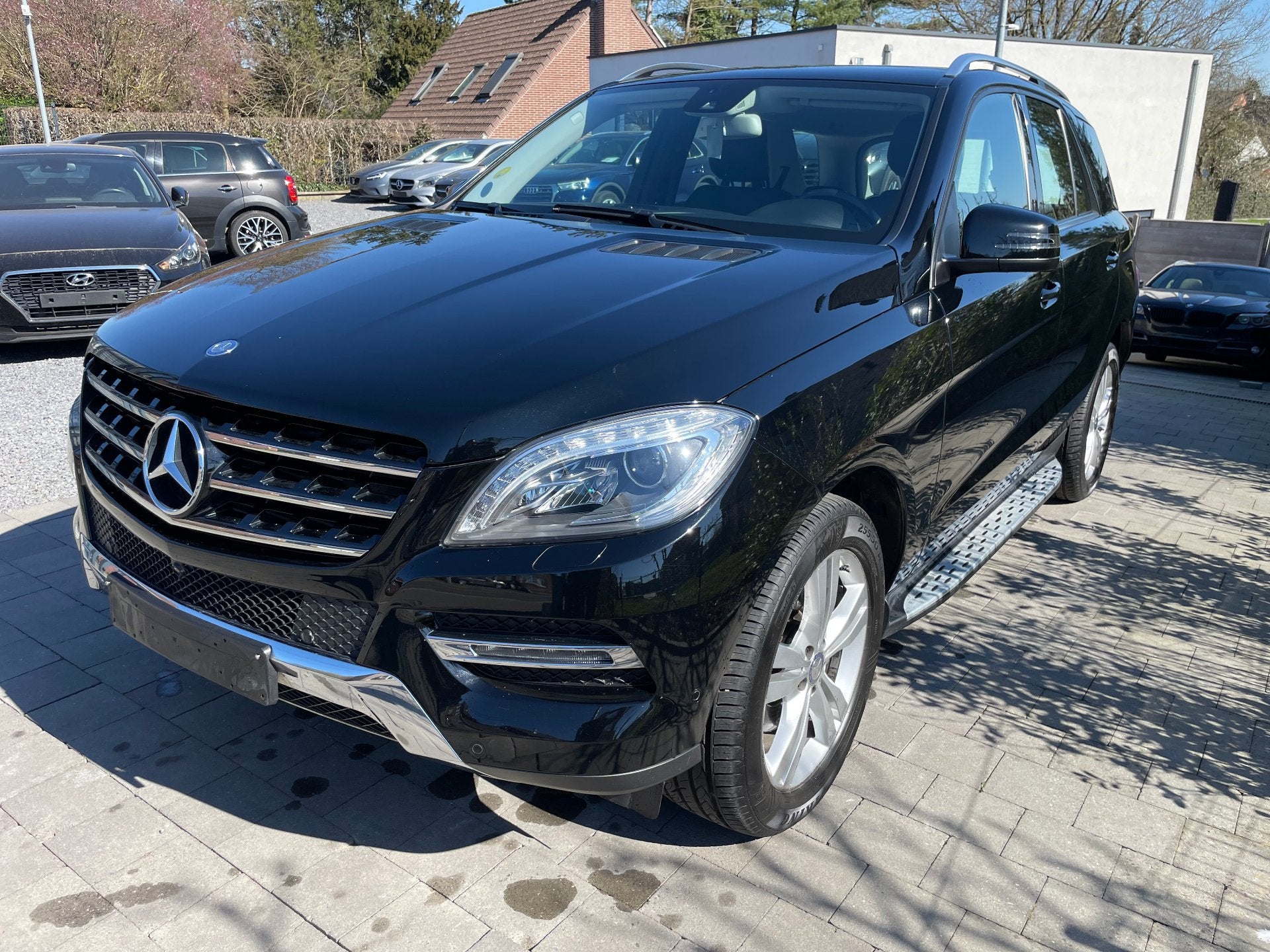 Mercedes-Benz M-Klasse ML250CDI 4-MATIC 11/2014 EURO 6b LEDE, Autos, Cuir, Classe M, Achat, Euro 6