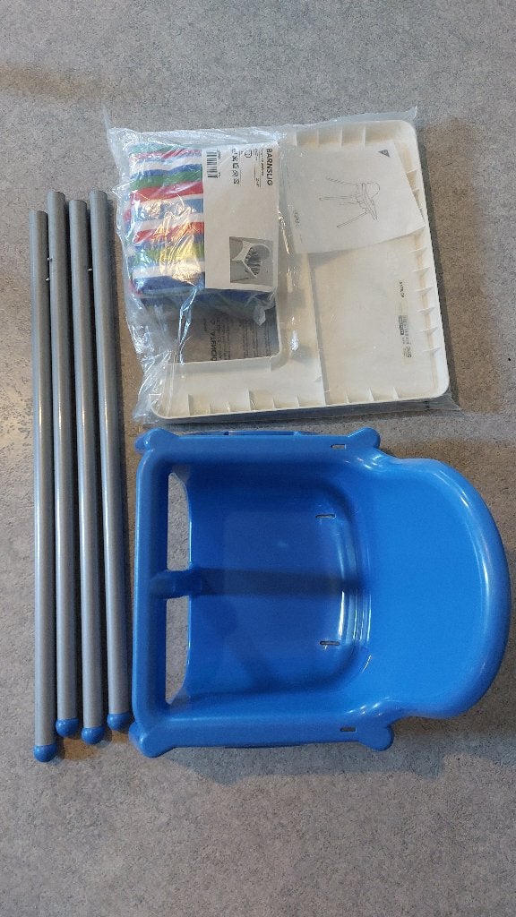 Eetstoel ikea, Ophalen, Gebruikt, Overige typen, Gordel(s)