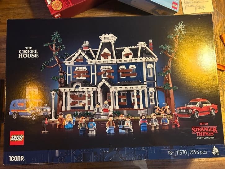 Lego huis stranger things