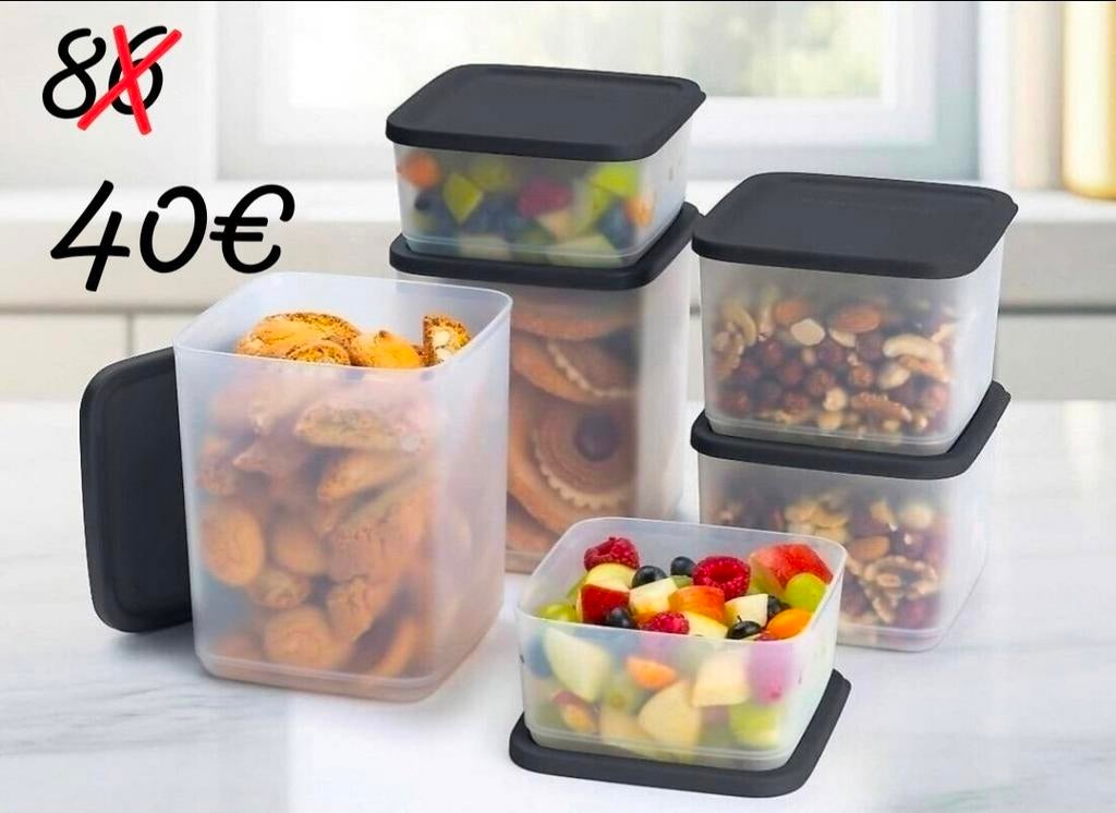Ensemble de boîtes de rangement Tupperware, Enlèvement ou Envoi, Neuf