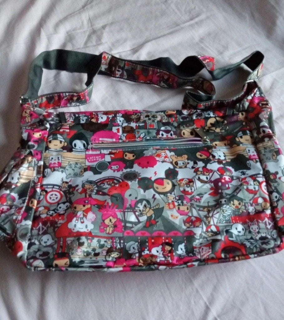 Sac bandoulière cartable, Ophalen, Zo goed als nieuw, Aktetas of Boekentas