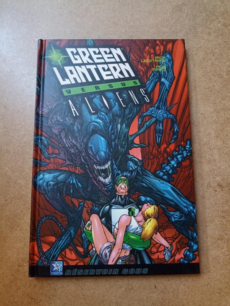 Stripboek Green Arrow versus Aliens (Frans) - Wetta, Europa, Zo goed als nieuw, Rick Leonardi, Ophalen