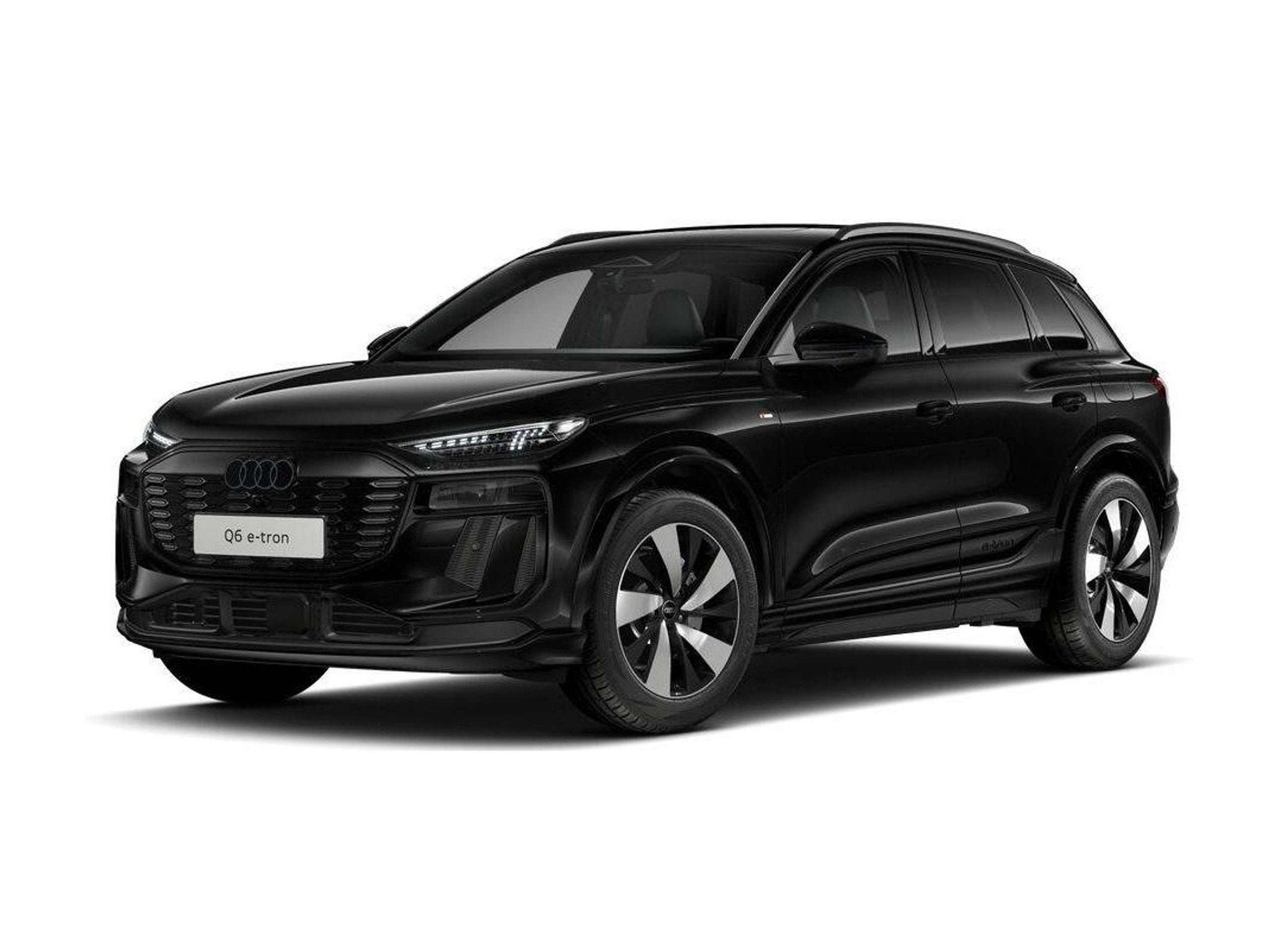 Audi Q6 e-tron Q6 e-Tron 100 kWh Quattro S line l Pano l HUD, Auto's, Audi, Automaat, Adaptive Cruise Control, Gebruikt, Zwart