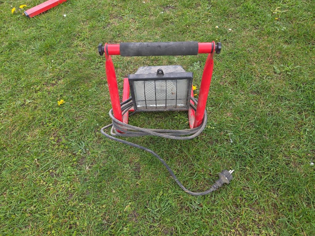 Werflamp, Doe-het-zelf en Bouw, Ophalen, Gebruikt, Lamp met armatuur