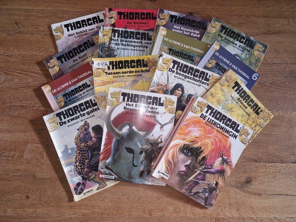 thorgal 15 verschillende strips, Meerdere stripboeken, Ophalen of Verzenden, Gelezen