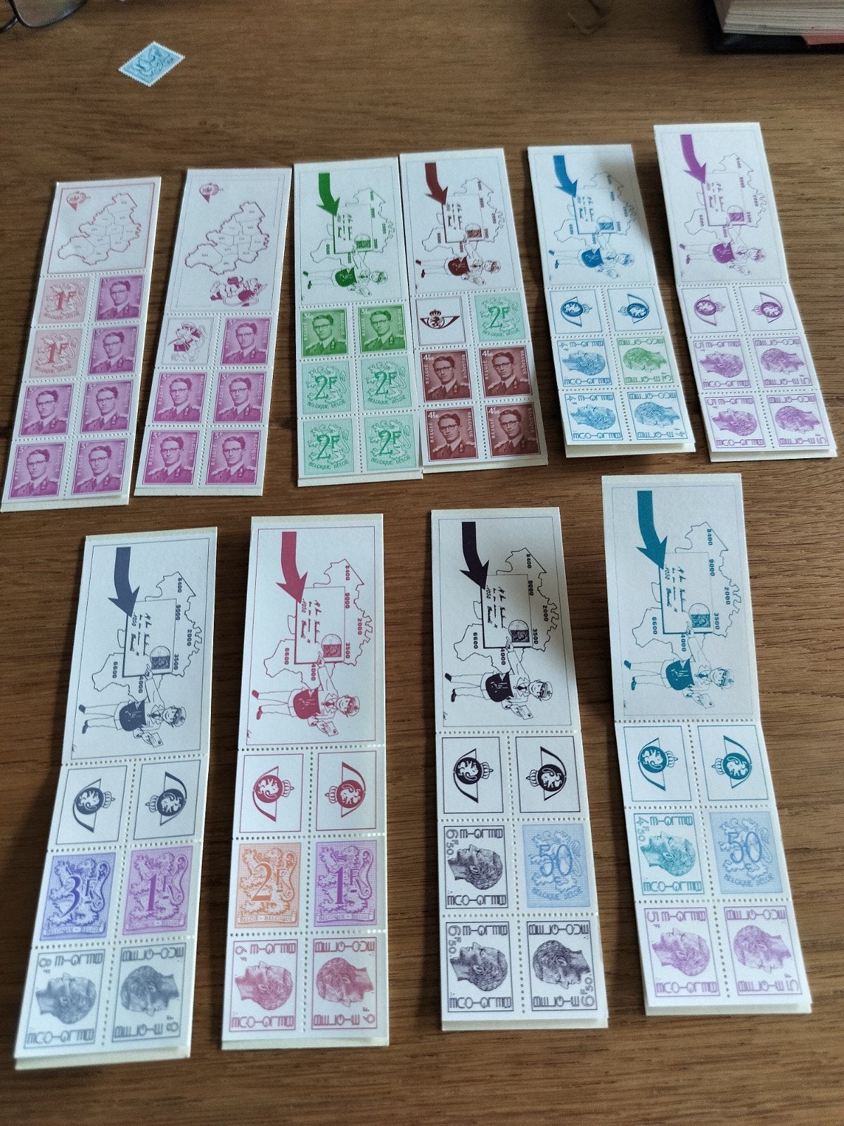 10 postzegelboekjes België postfris, Ophalen of Verzenden