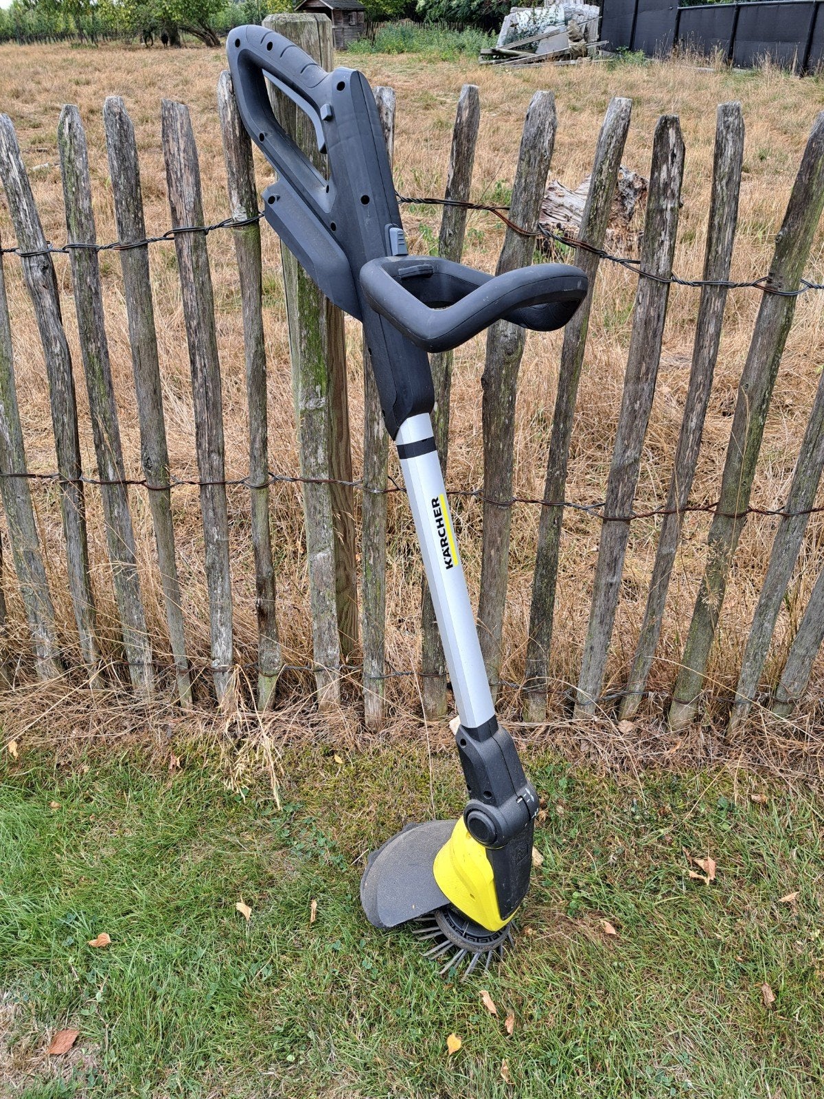 Karcher WRE 18-55 onkruidverwijderaar, nieuwprijs 200 euro, Jardin & Terrasse, Coupe-bordures, Enlèvement, Batterie