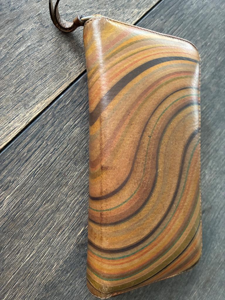 Portefeuille Paul Smith, Handtassen en Accessoires, Overige merken, Gebruikt, Bruin, Ophalen of Verzenden