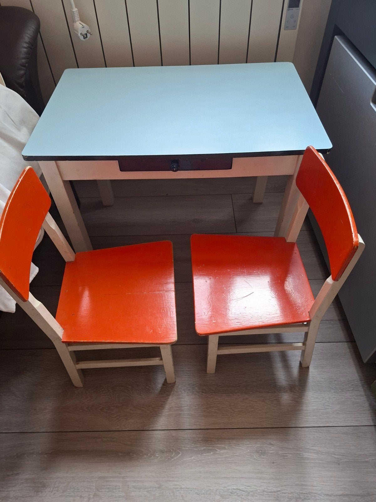 tafeltje en 2 stoeltjes, Ophalen