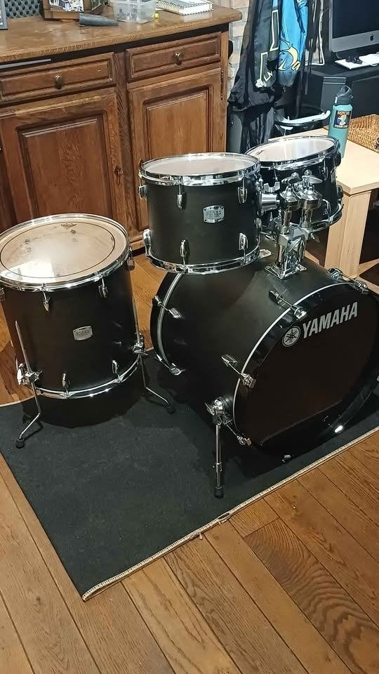 Drums Yamaha custom stage all birch, Ophalen, Gebruikt, Yamaha