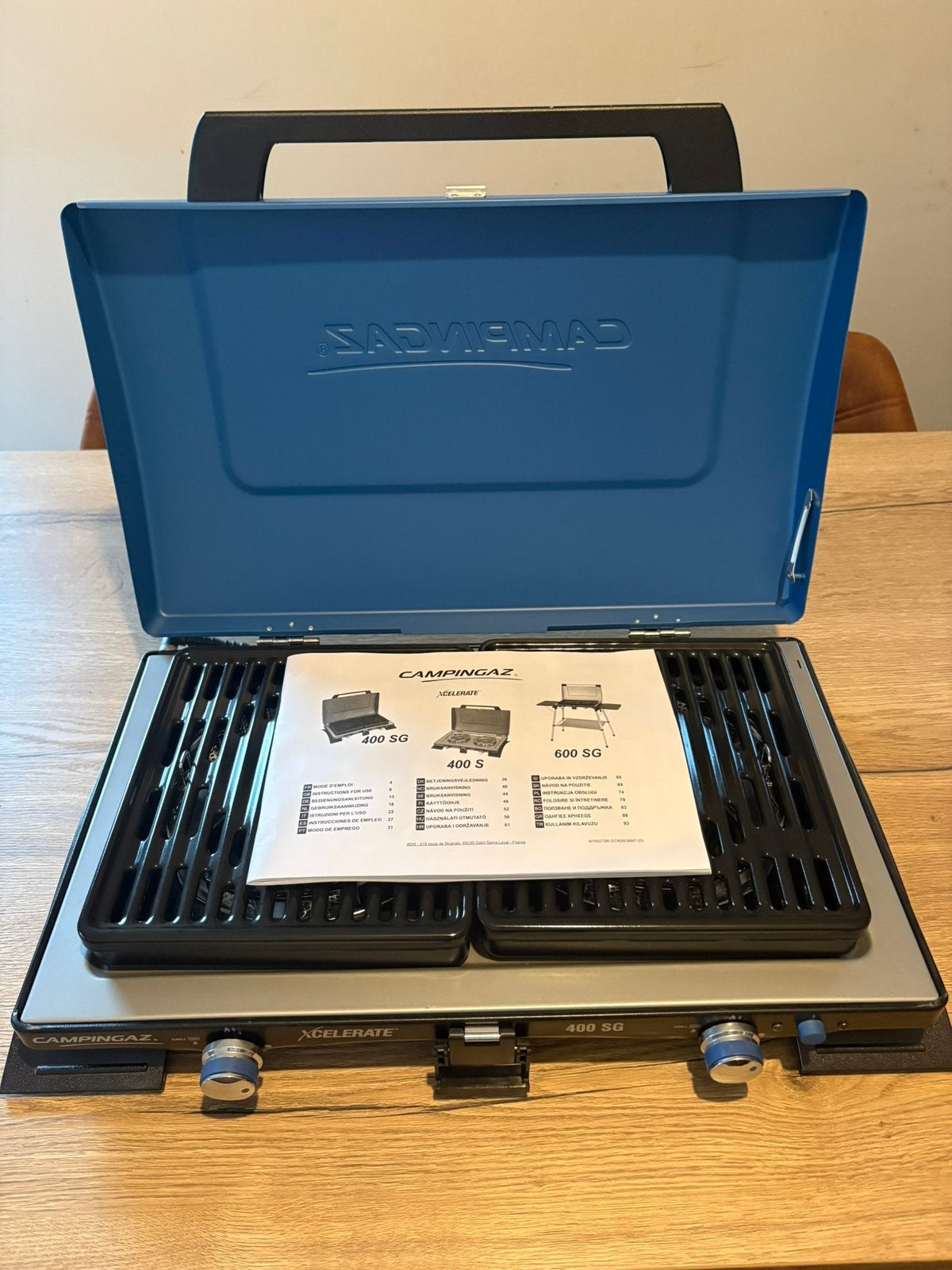 Campingaz 400SG 2 in1 kookvuur + BBQ, Ophalen, Nieuw