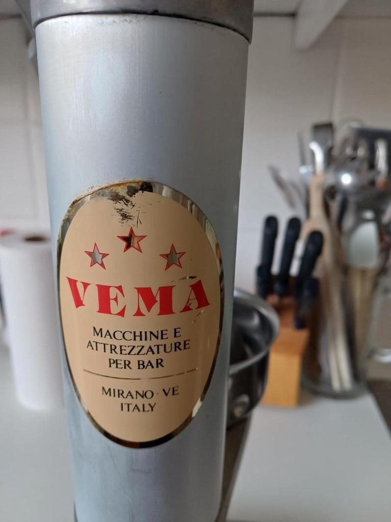 VEMA Citruspers, Ophalen, Gebruikt, Handmatig, Sapcentrifuge