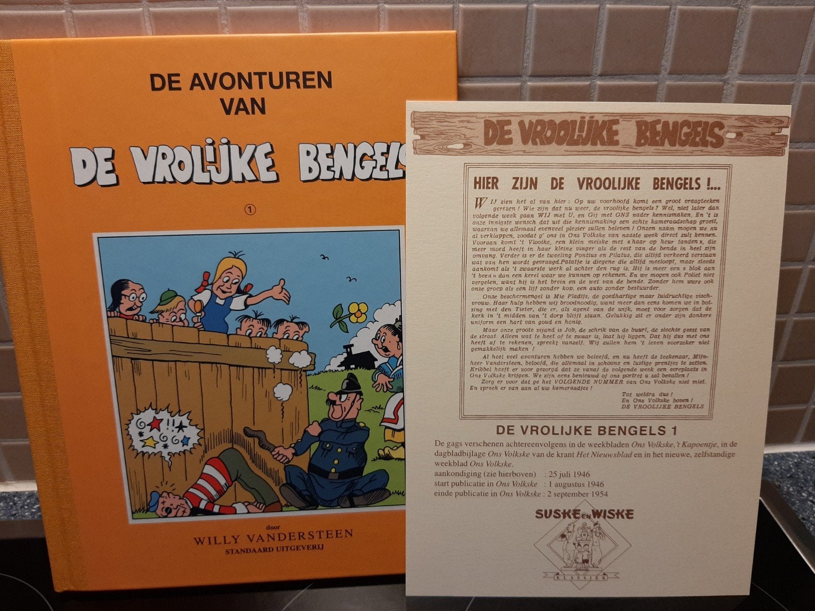 Hardcover De vrolijke bengels + bijlage, Boeken, Ophalen of Verzenden