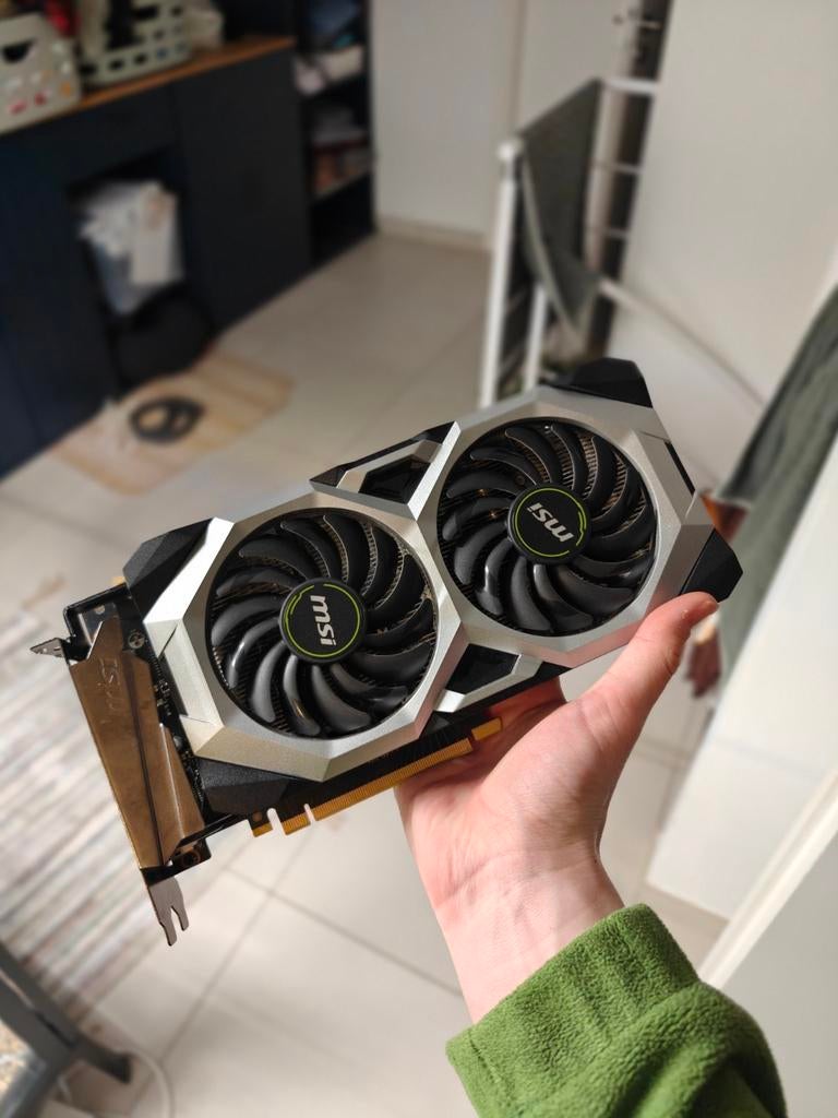 MSI ventus rtx 2070 super, Computers en Software, Videokaarten, Ophalen, Zo goed als nieuw, Nvidia