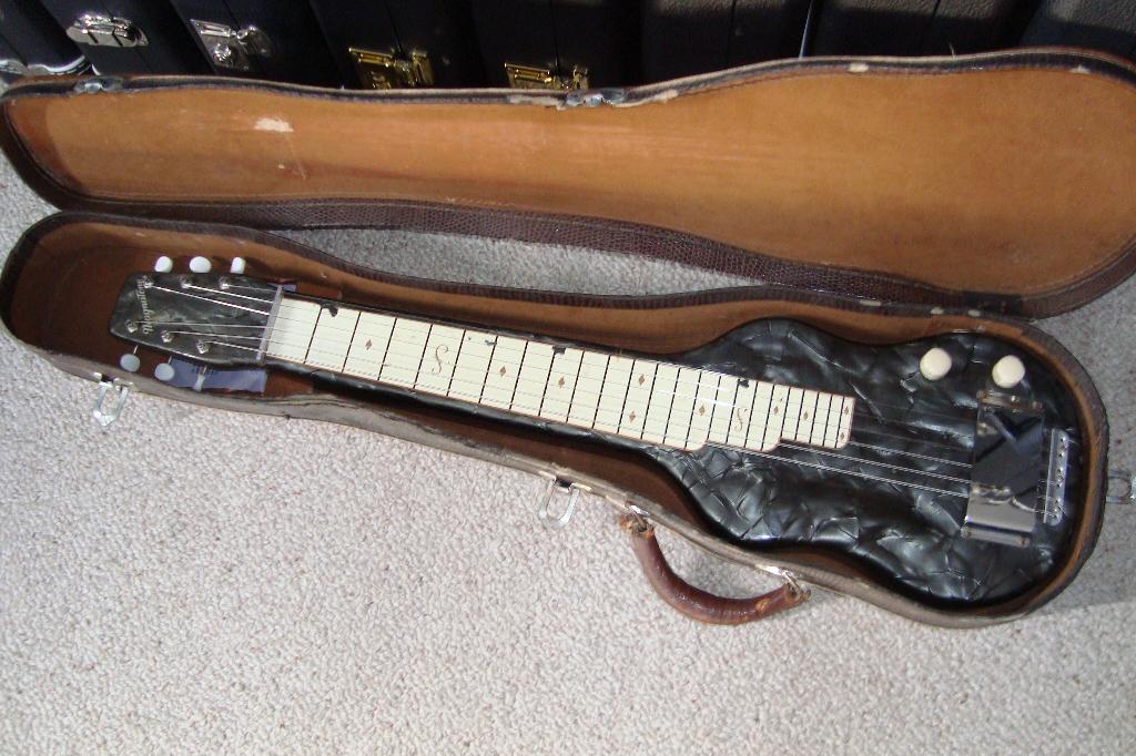 Magnatone, Framus, Gibson lap steels jaren '50, Muziek en Instrumenten, Snaarinstrumenten | Overige, Ophalen, Gebruikt, Overige typen