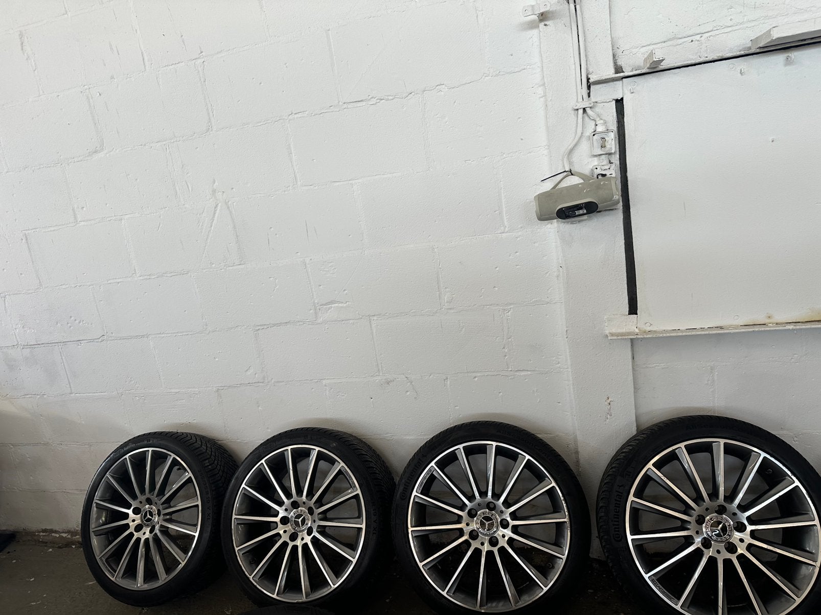 Mercedes AMG velgen met banden 19", Velg(en), 235 mm, Personenwagen, Zomerbanden