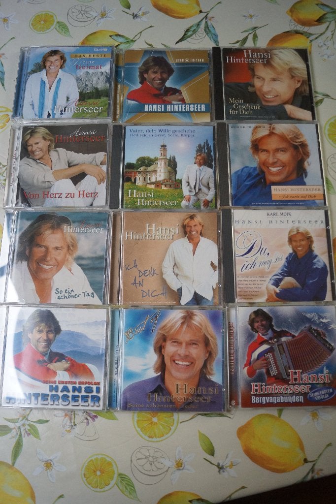 Set van 12 cd's van Hansi Hinterseer, CD & DVD, CD | Chansons populaires, Enlèvement ou Envoi, Comme neuf, Schlager