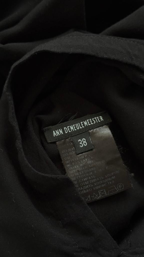 Ann Demeulemeester kleed, Ann demeulemeester, Zwart, Zo goed als nieuw, Knielengte