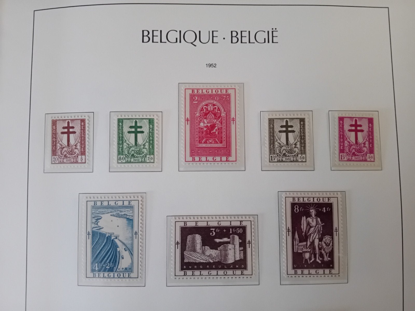 Timbres de Belgique n 900/907** lot 192P, Enlèvement ou Envoi, Neuf