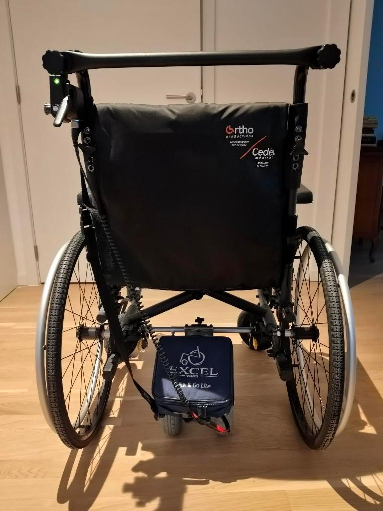 Rolstoelhulpmiddel, Diversen, Rolstoelen, Zo goed als nieuw, Duwrolstoel, Ophalen