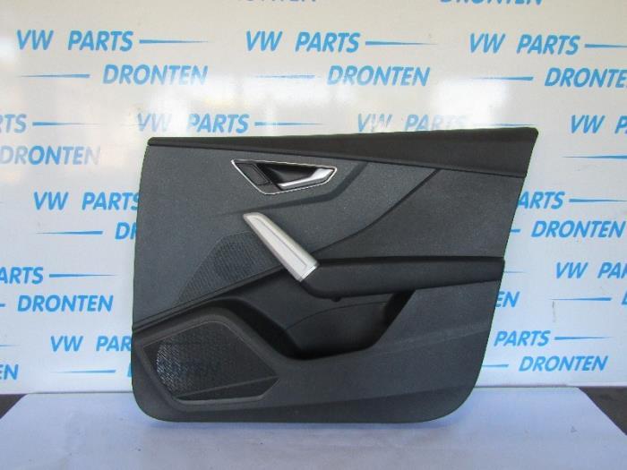 Portierbekleding 4Deurs rechts-voor van een Audi Q2, Gebruikt, -, -, -